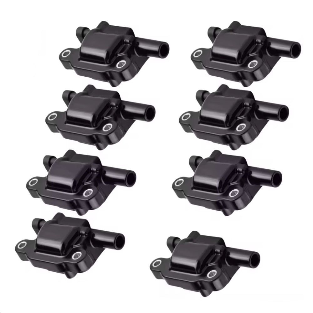 Ignition Coil Pack Set of 8 Compatible with Cadillac Chevy GMC 5.3L 6.0L V8 – Replaces 12570616 12611424