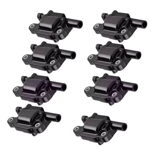 Ignition Coil Pack Set of 8 Compatible with Cadillac Chevy GMC 5.3L 6.0L V8 – Replaces 12570616 12611424