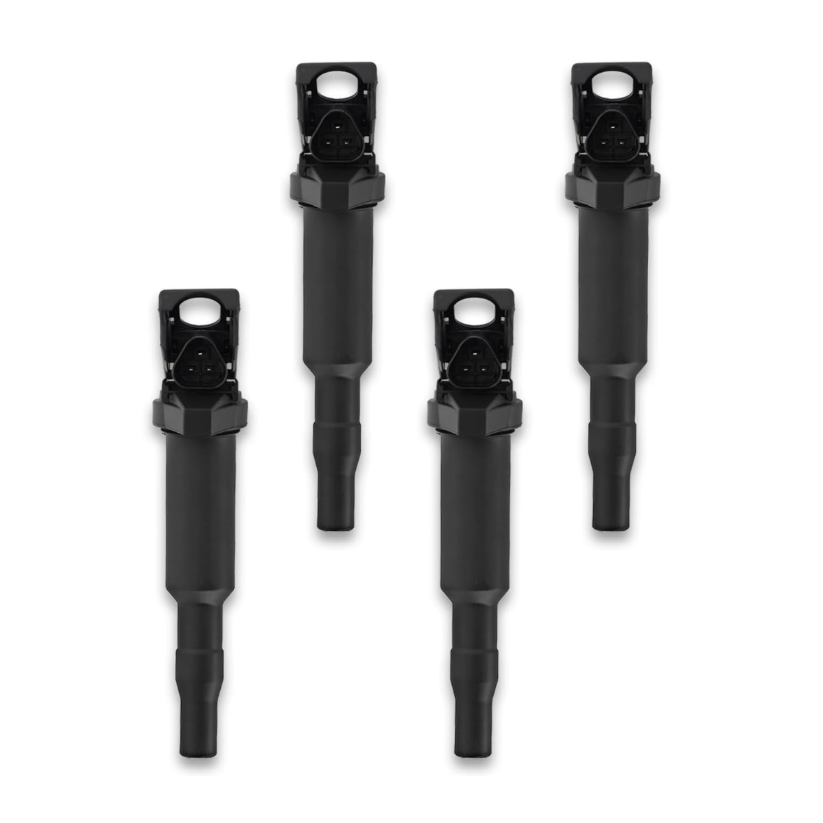 Direct Fit Ignition Coil Pack of 6 | Replace OE 0221504470 12137594937 | Compatible with BMW 3 Series 5 Series X3 X5 & Mini Cooper