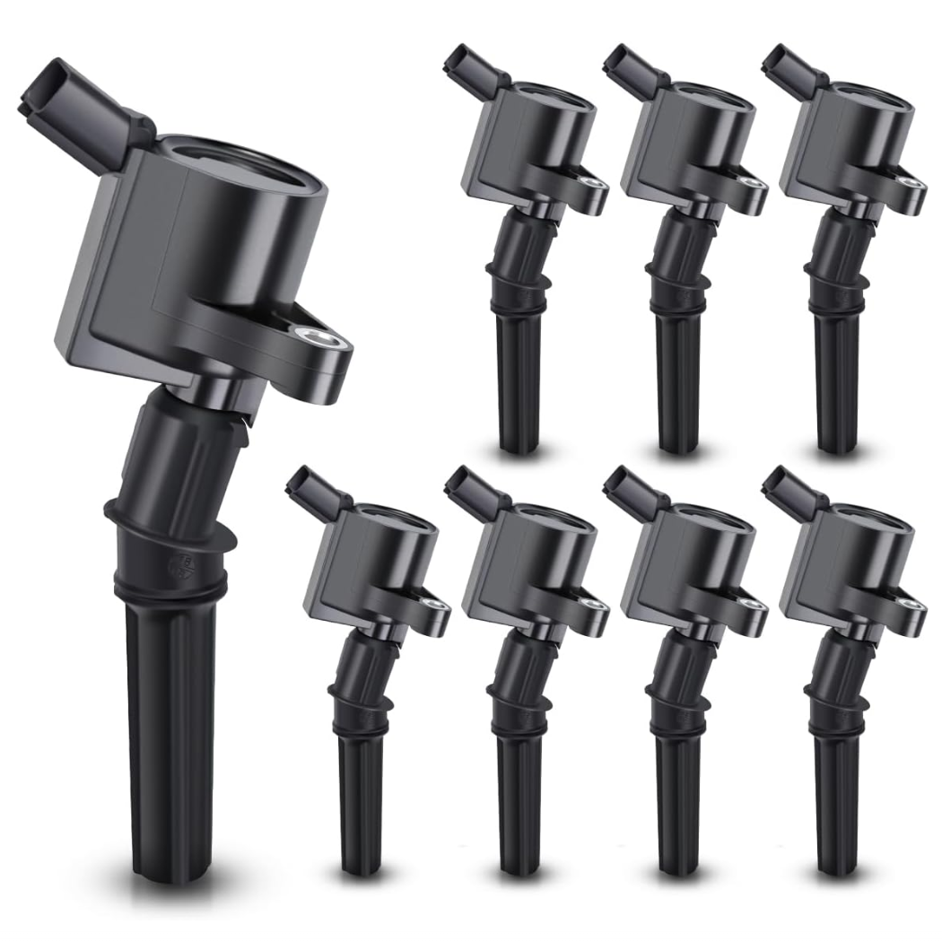 Eight Ford ignition coils F7TZ-12029-AB DG508