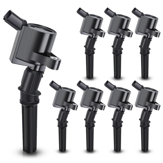 Eight Ford ignition coils F7TZ-12029-AB DG508