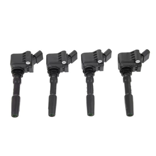 06H905110 Ignition Coil Pack Compatible with VW Golf GTI Jetta Passat Audi A3 A4 Q5 - 1.8L 2.0L - 4 Pcs Set
